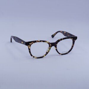 Bottega Veneta BV1020O 002 Eyeglasses Havana 49mm Cat Eye Frame